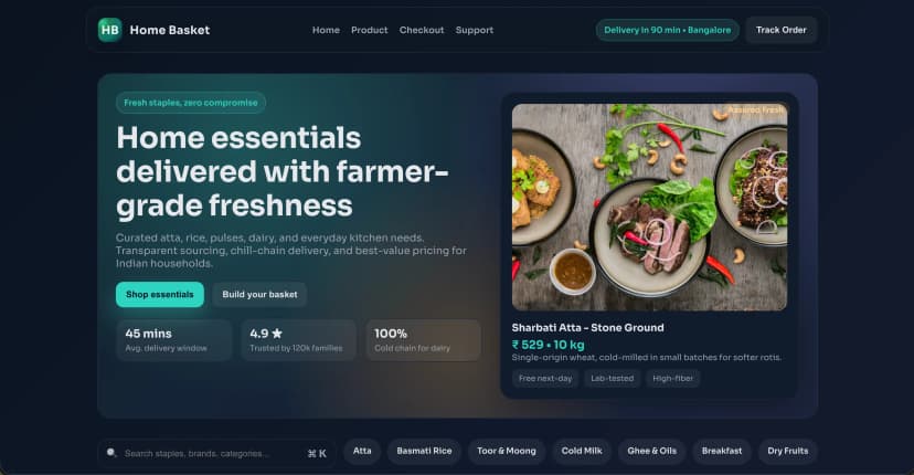Startup Landing Page